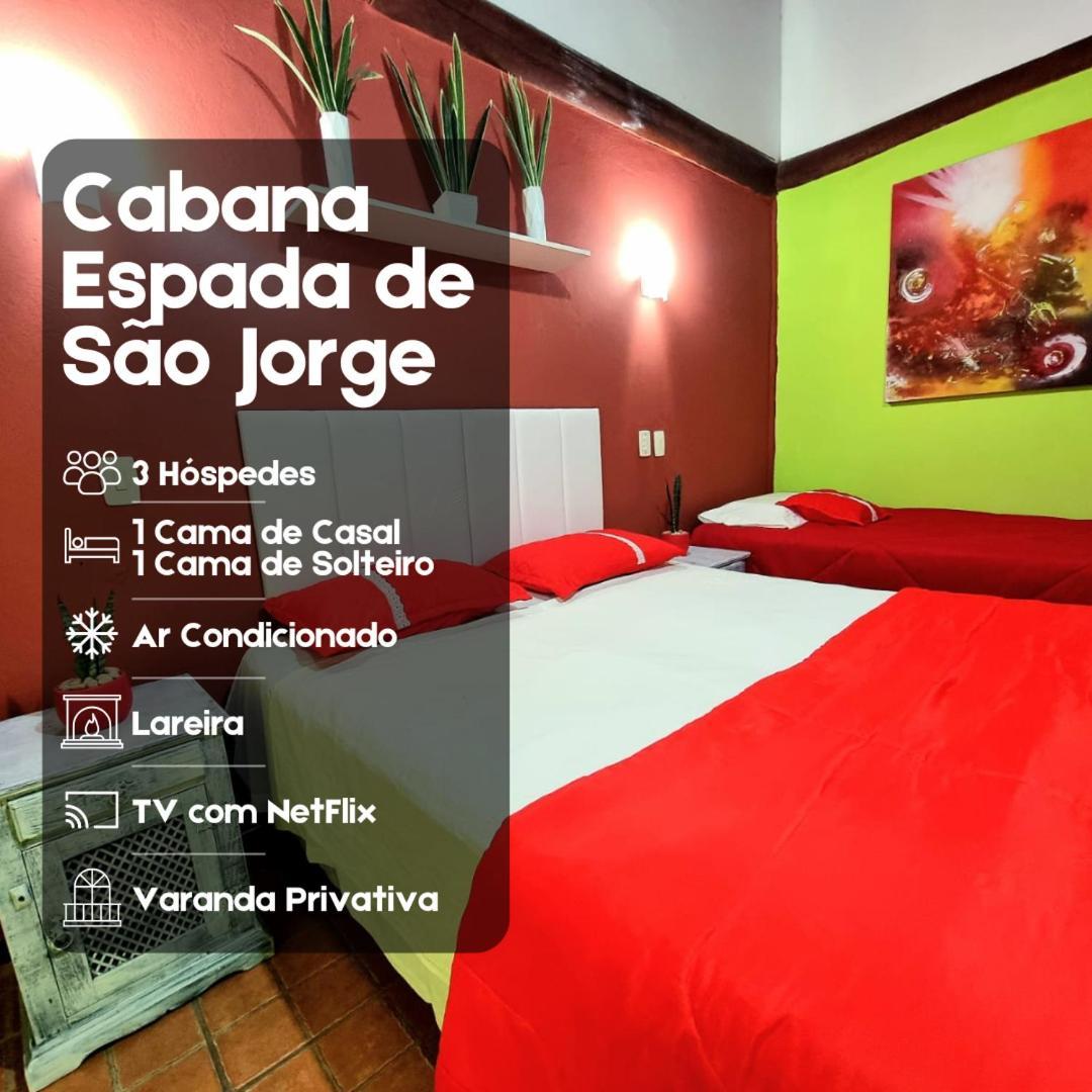 Cabanas Espada De Sao Jorge Sao Roque  Bagian luar foto